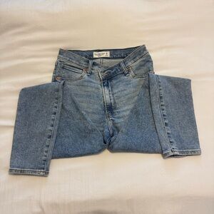 Abercrombie & Fitch Super Skinny Light Anke High Rise Slanted Zip - 26/2s